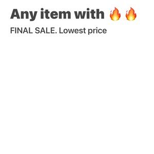 Final sale section